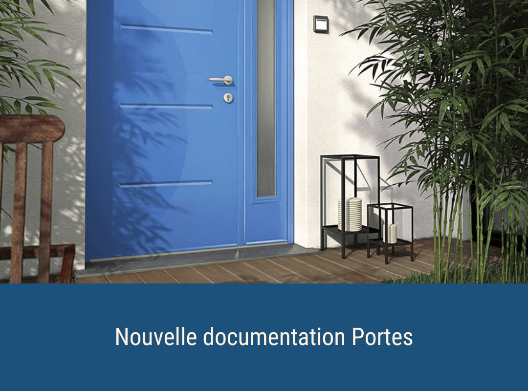 Nouvelle plaquette portes d'entrées