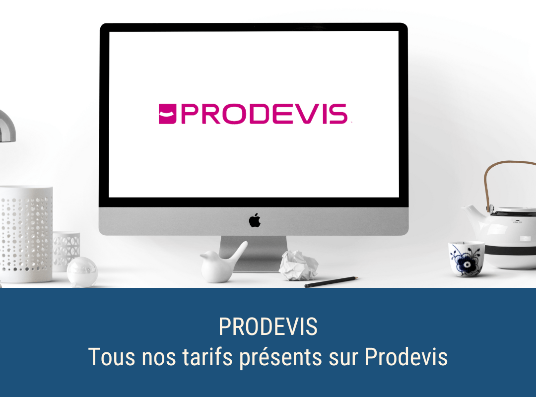 Nos tarifs sont disponibles dans Prodevis